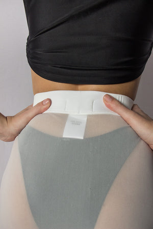 Saia Tulum Transparente Off White