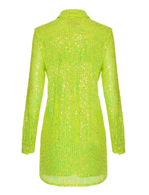 CAMISA DRESS LUCKY WOMAN - VERDE